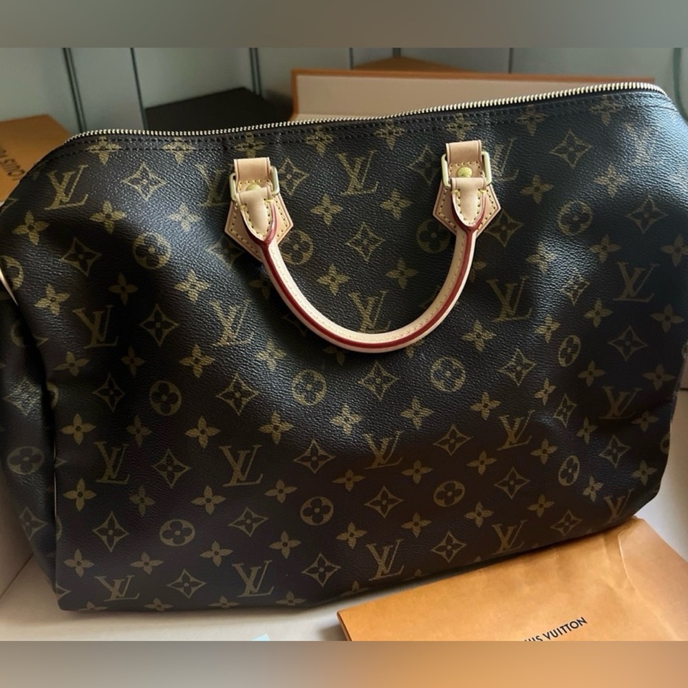 Louis Vuitton EXCELLENT LV Monogram Speedy 40